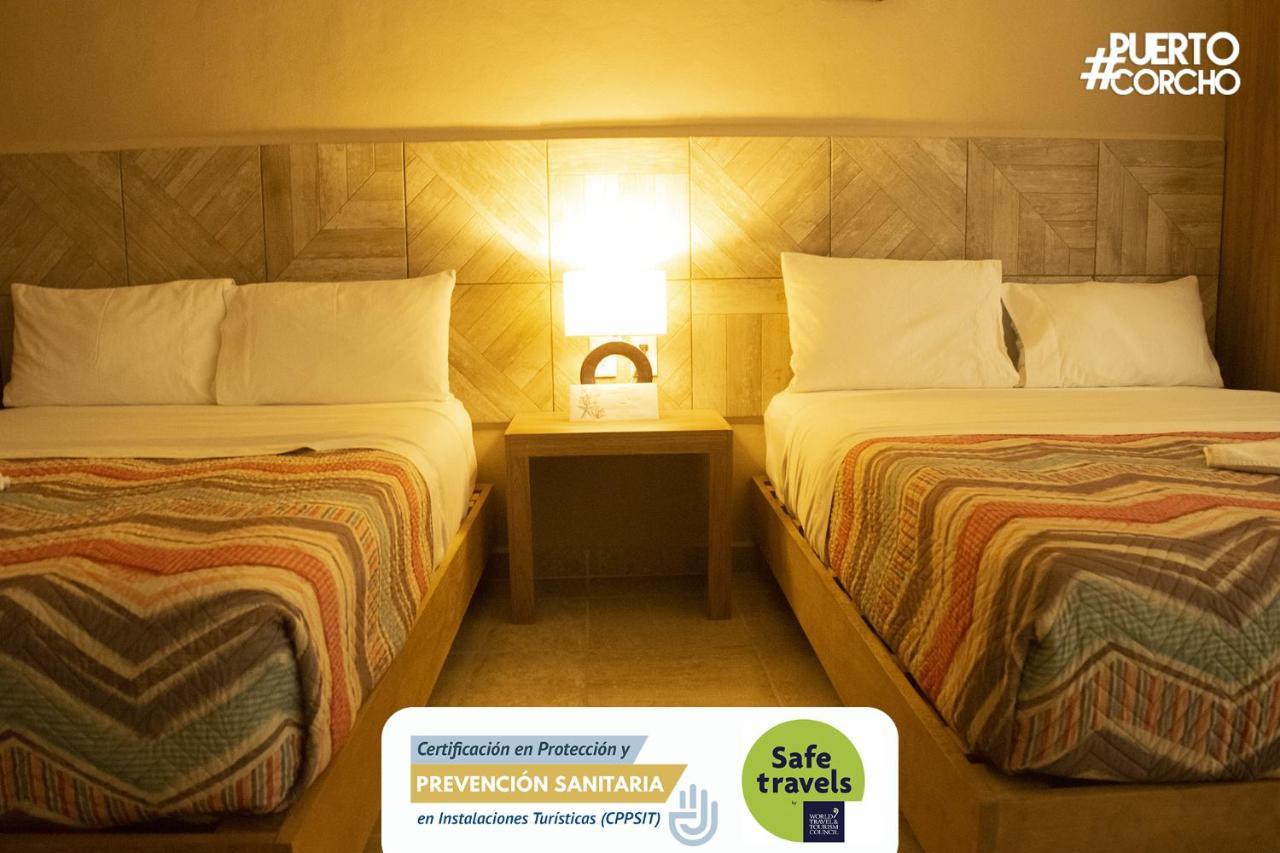 Hotel Puerto Corcho Пуэрто-Морелос Экстерьер фото